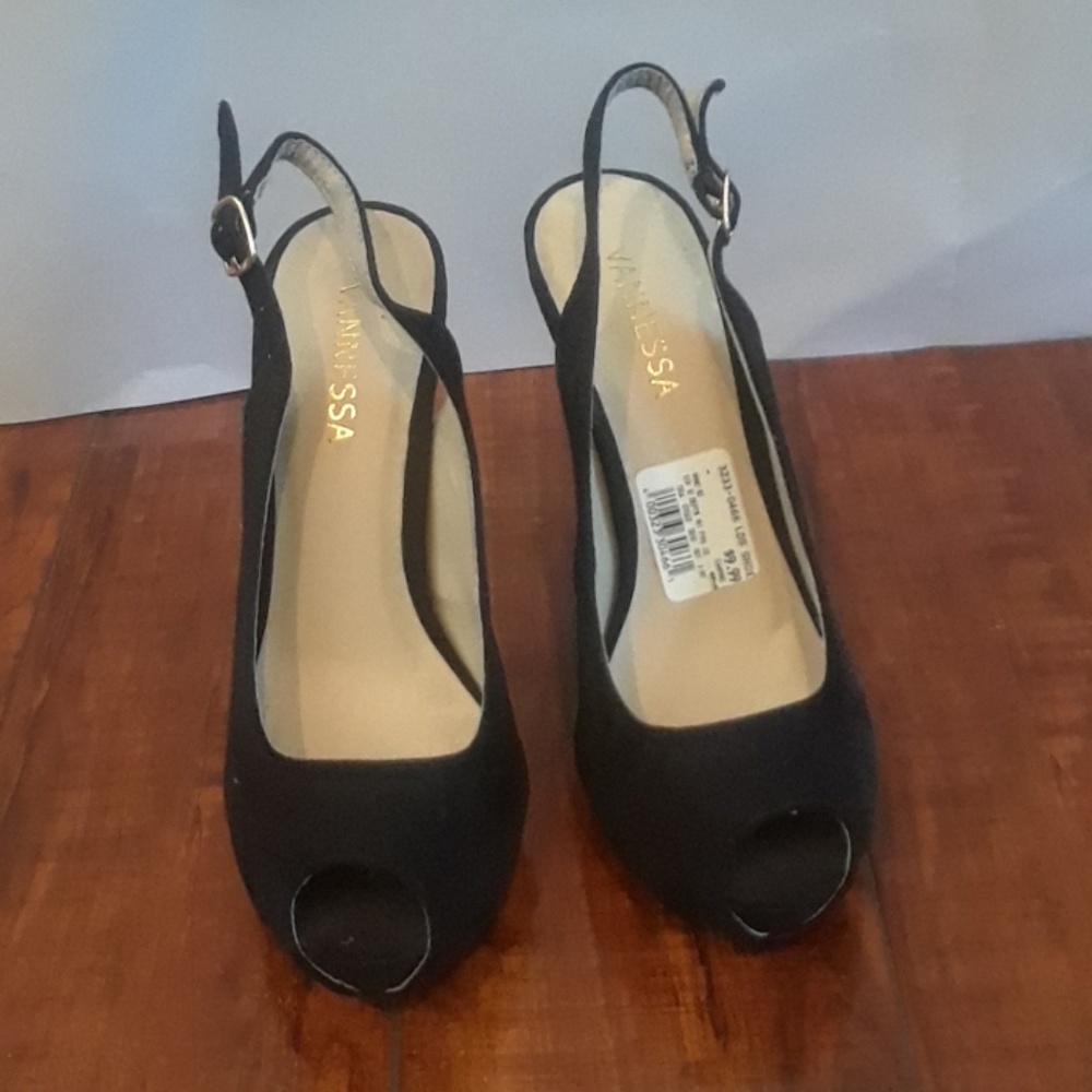 Black High Heels size 7